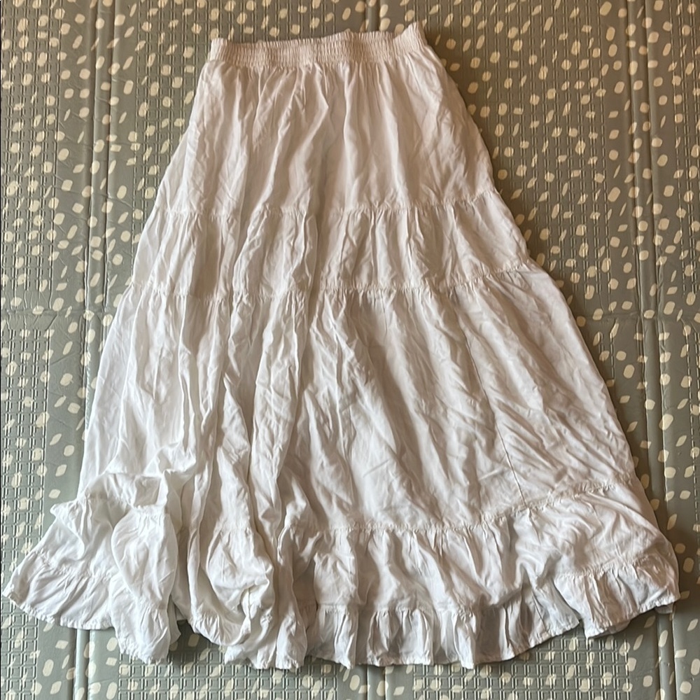 AE White Maxi Skirt